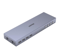 Przełącznik KVM Unitek Przełącznik KVM 4K HDMI 2.0 4-in 1-out +USB